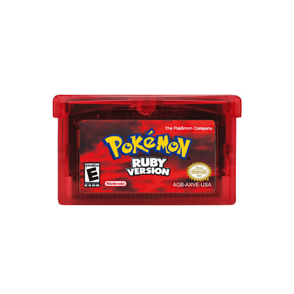 32-bittinen videopelitkasetti GBA-sarjalle RUBY VERSION RUBY VERSION RUBY VERSION one size