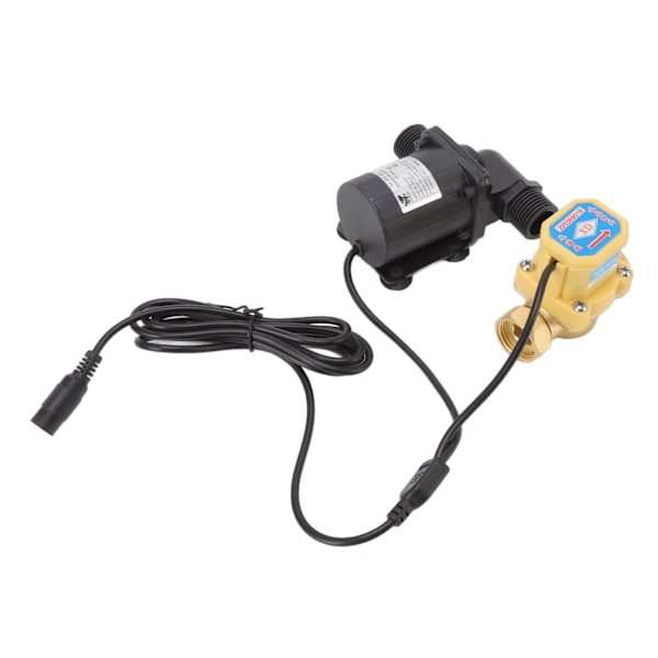 DC Børsteløs Pumpe Stille Solvarme Vannvarmer Booster Pumpe med Flowbryter 6v-24v G1/2 Hanngjenge -JJ- 0.4