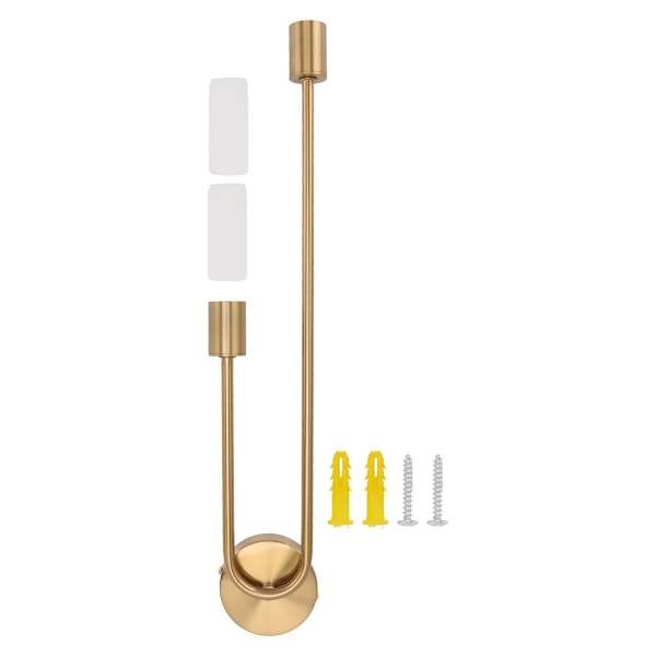 Dobbelthodet G9 LED-lampe Vegglampe Holder Ironcraft Vegg KLB