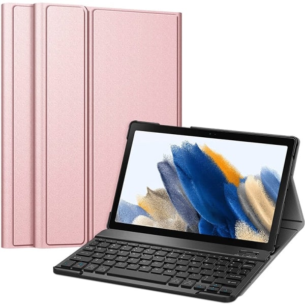 Tangentbord for Samsung Galaxy Tab A8 10,5” 2021 (SM-X200/X205/X207)-rosagull