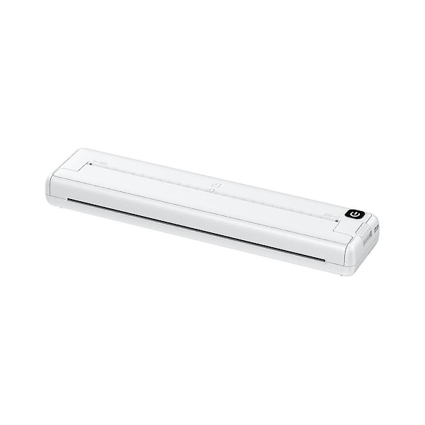 Bærbar skriver Trådløs A4 thermal skriver Blekkfri lomme fotodokumentskriver Bluetooth reiseskriver for hjemmet