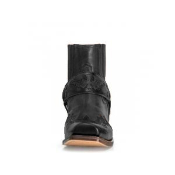 Western-saappaat Miehille Vintage-brodeeratut Saappaat Musta Black 43