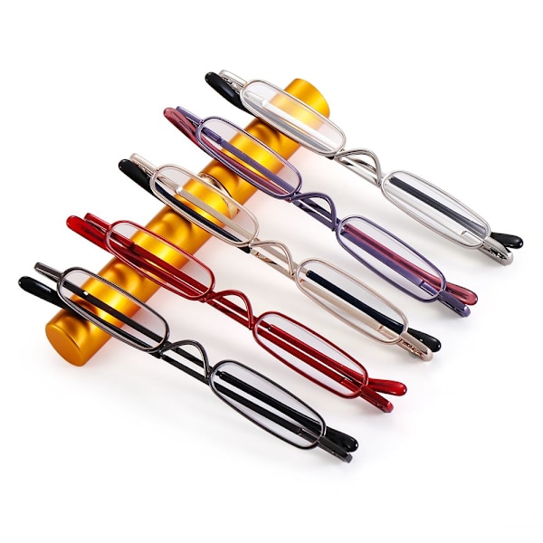 Smalle Læsebriller med Penne Slim Reading Glasses PURPLE STRENGTH purpl purple Strength 3.0x