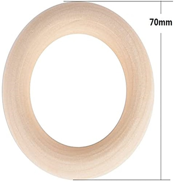 XJ-20 st träringar, träring för pyssel DIY hantverksring (70 mm)‘-HH-