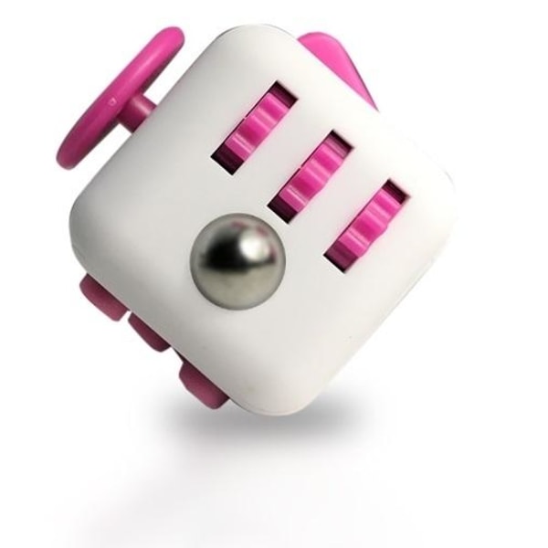 Fidget Cube, Vit/Rosa 95