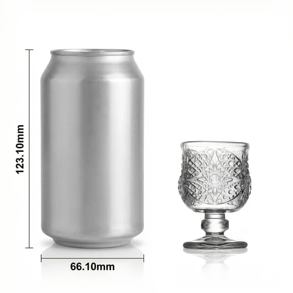 Graverade små vinglas för whisky, sake, vodka och te 12pcs Butterfly