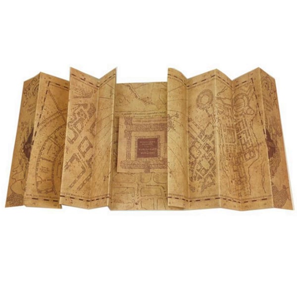 Harry Potter Marauders Map, Hogwarts Wizarding World Collection Present för fans och barn