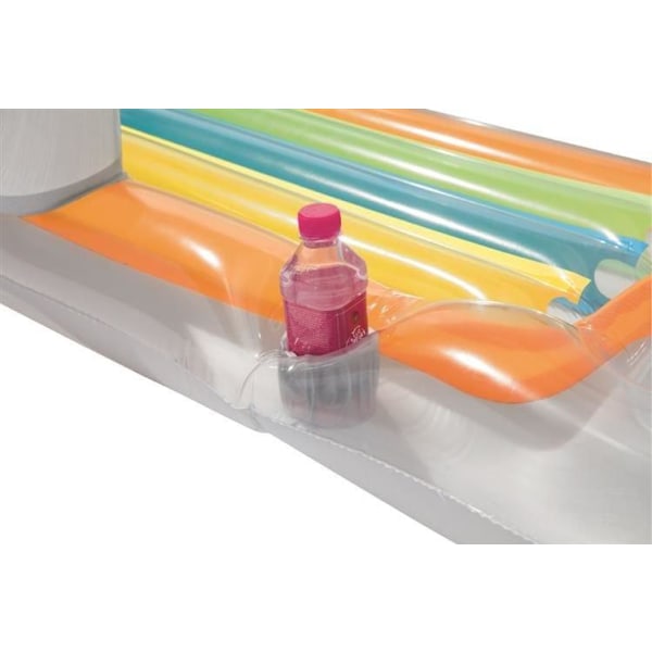 Oppblåsbar Madrass / Badering / Luftmadrass Badeleke Koppholder -JJ- Multicolor multifärg