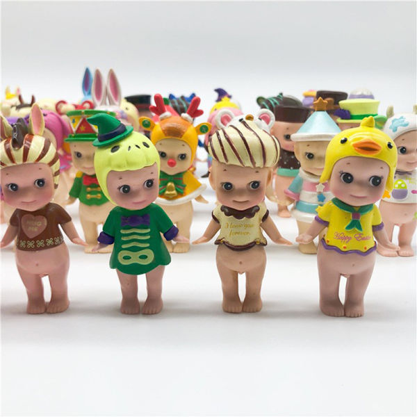 8 CM Kawaii arons Dessert Sonny Angel actionfigur dockor 1 st slumpmässig färg slumpmässig färg Random Color one size