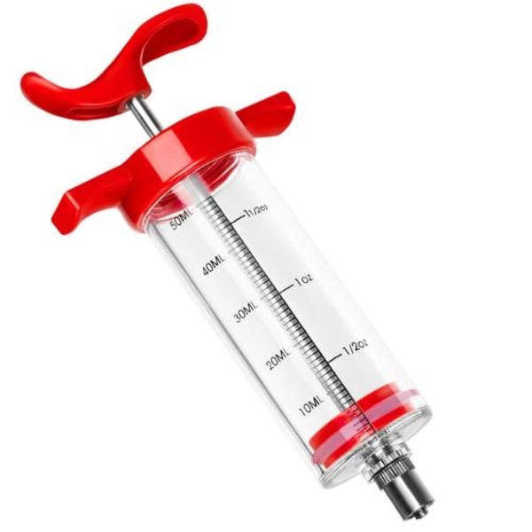 Marinadesprøyte / Sprøyte for Marinering - 3 forskjellige nåler transparent 105