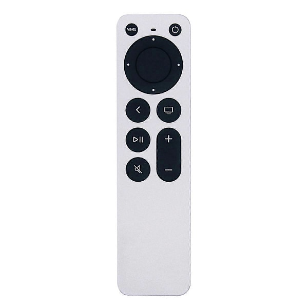 Fjernkontroll for APPLE TV 4K, Universell erstatningsfjernkontroll med høy kompatibilitet og lang rekkevidde, Ergonomisk