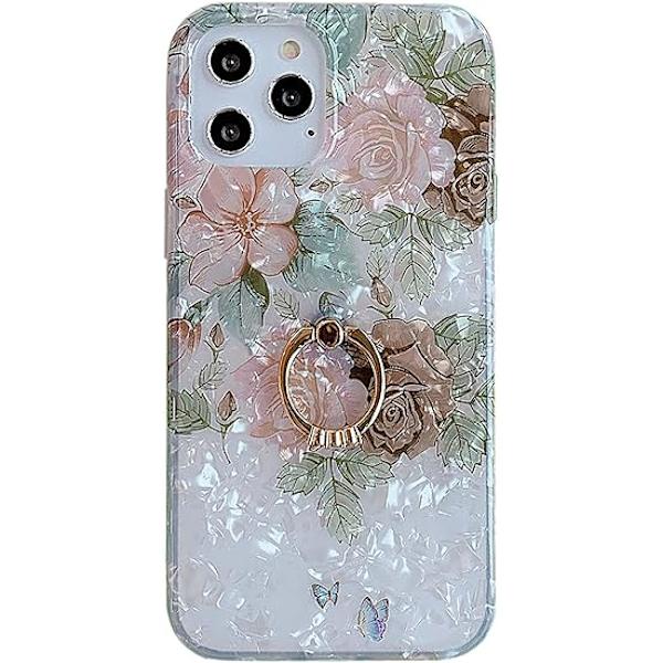 Yhteensopiva iPhone 11 ProMax -kotelon (6,5 tuumaa) kanssa, söpöllä B -KK:lla