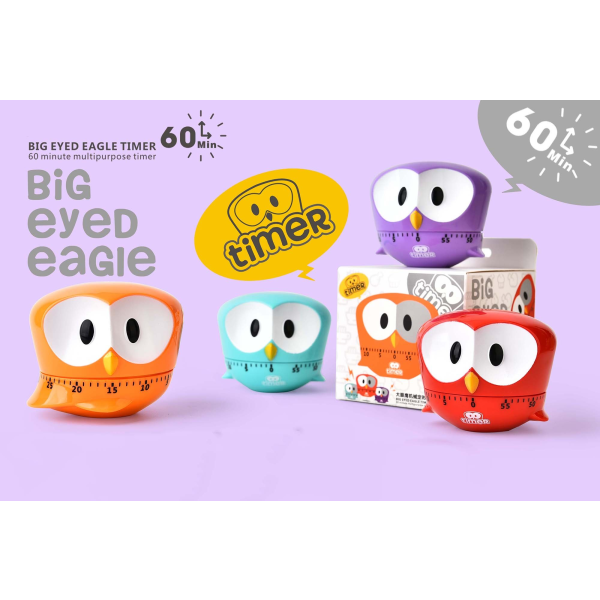Mechanical Rotating Egg Timer for Kitchen, 0-60 Minutes Timer SQBB_max-FY-