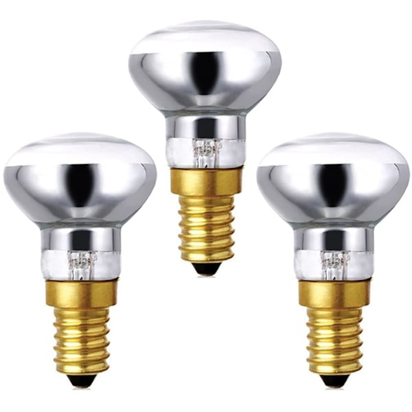 3X R39 Lavalampe Pære 30W 230V E14 Lille Edison Skrue Reflektor Spot Lys Dæmpbar, Lavalampe Pærer, Varm Hvid