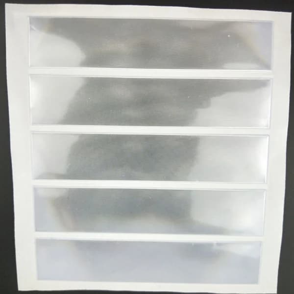 Praktisk refleksstripe hvit-FY-