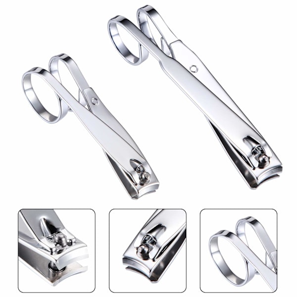 2 nagelklippare med saxhandtag