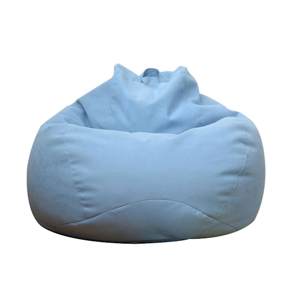 Indendørs udendørs voksne Bean Bag Gaming stol Ekstra stor Beanbag Cover Sky blue Sky blue Sky blue M