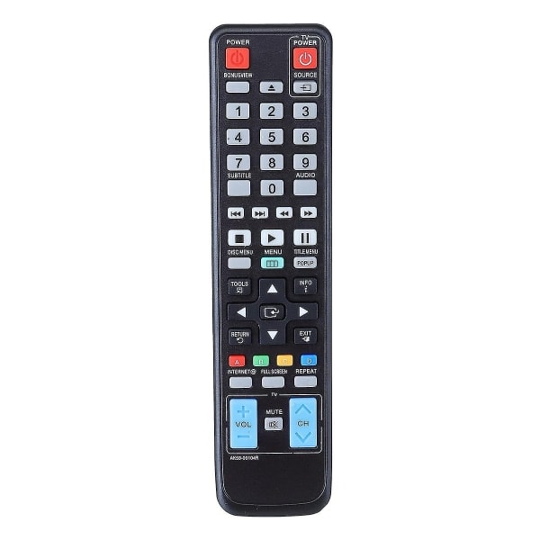 Korvaava kaukosäädin Samsung BD-C5300 BD-C5500 BD-D5100 DVD-soittimille - Täydellinen