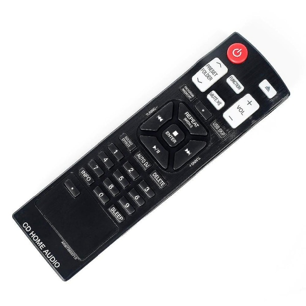 ny fjernkontroll egnet for Lg Akb73655710 Cd Av Home Audio Player Controller