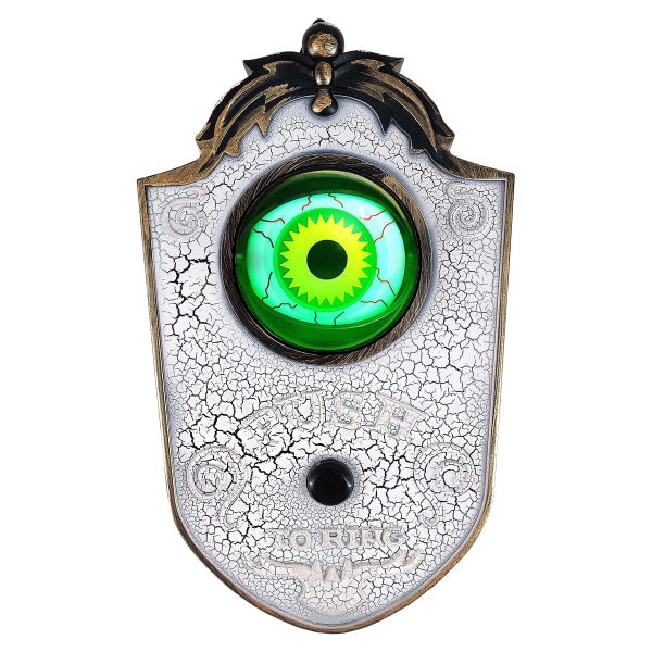 Scary Halloween Doorbell Decorations Animoitu Eyeball
