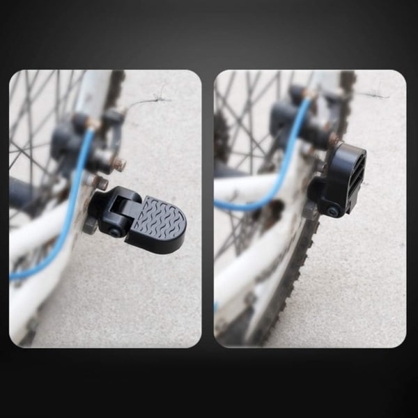 Par sykkel bakpedaler MTB fällbara fotpinnar sykkel fotpinnar cykeltillbehör
