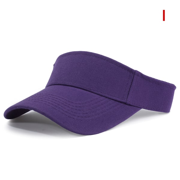 Kvinnor Peaked Cap Solhatt Kvinnor Anti-ultrafiolett elastisk hatt Ut deep purple