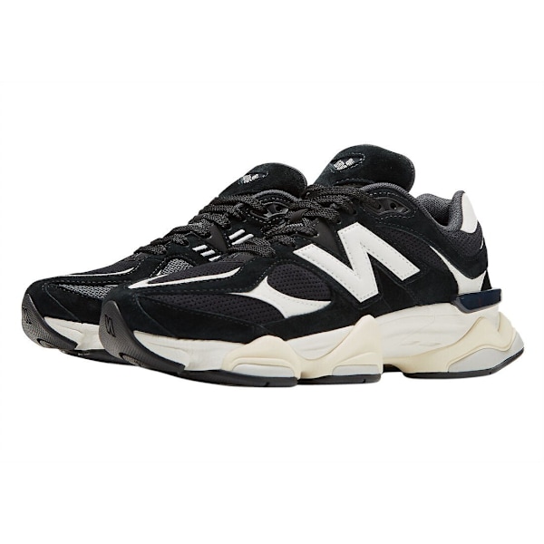 New Balance 9060 Black White for Menn og Kvinner Original Sneakers 44