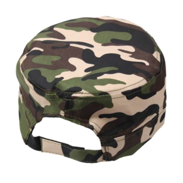 Militær kasket Army Cap Camouflage Flad Army kasket flerfarvet multicolor one size