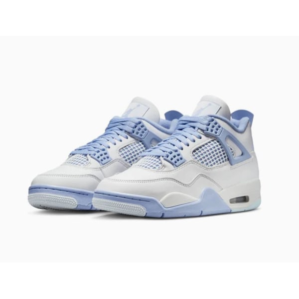 Air Jordan 4 'Forget Me Not' Miehille ja Naisille Alkuperäiset AJ4 Tennarit 35.5