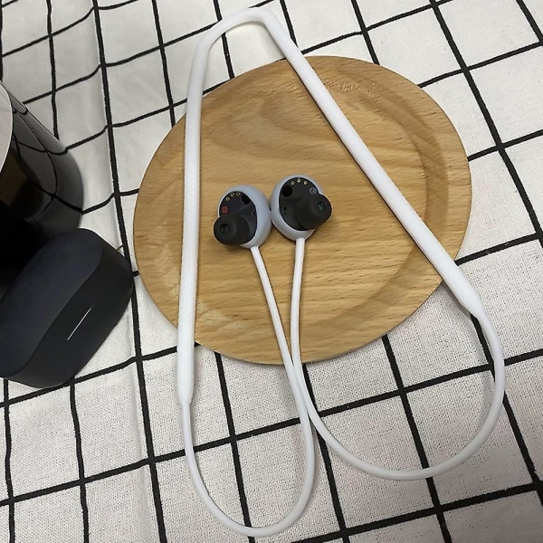 Sony Wf-1000xm4 hörlurssnöre med halsrem, anti-förlorad (svart) black