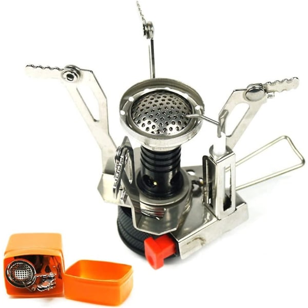 Outdoor Stove Foldable Portable Cookware Gas Burner Camping Stove Hiking Picnic Barbecue Tank Stove Oven Mini
