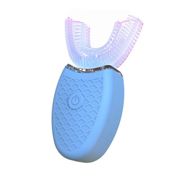 U-format ultraljuds elektrisk tandborste for voksne, 360° automatisk tandborste