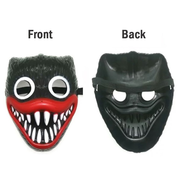 Halloween Cosplay Masks Poppy Playtime Movie Huggy Wuggy Mask F Blue one size