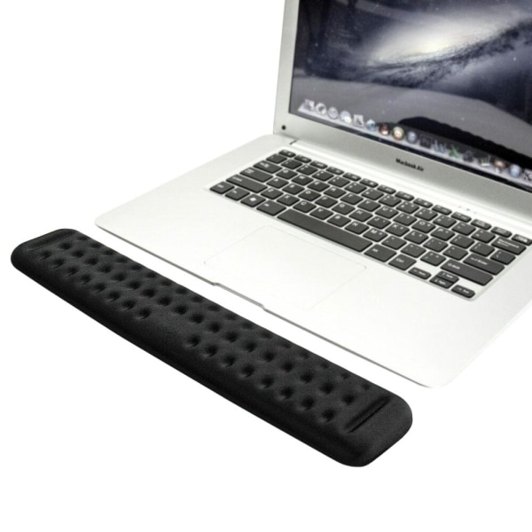 Ergonomiskt Handledsstöd till Tangentbord Black keyboard pad