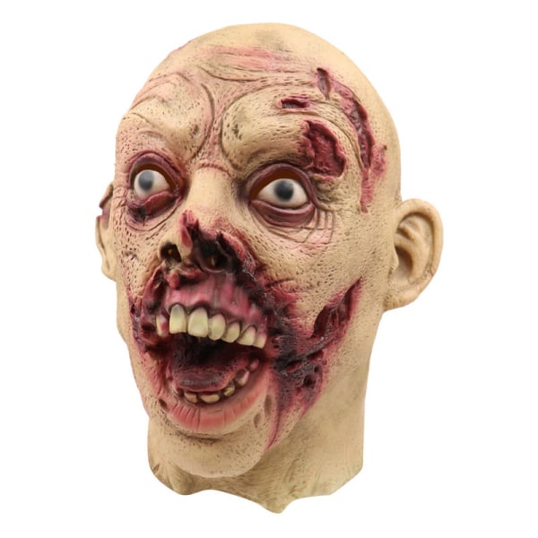 Full-Head Mask Resident Evil Monster Mask Zombie Kostume Party Gummi Latex Mask til Halloween