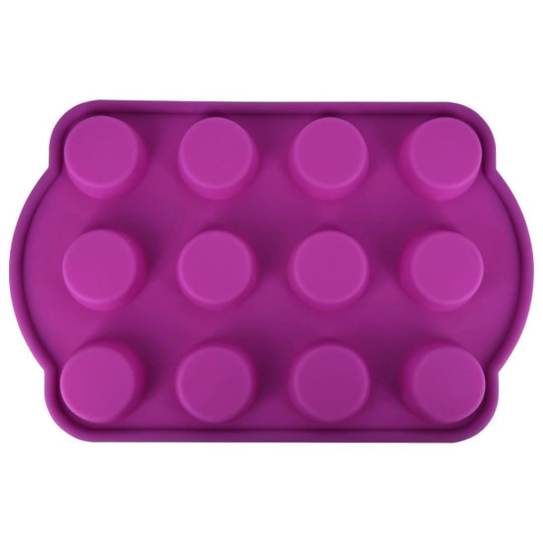 3-pakkainen muffinivuoka - Minimuffinit - Muffinipelti - Leivontavuoka - purple