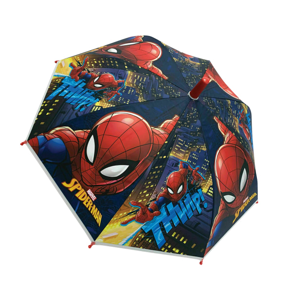 Spider-Man Barn/Pojkar Paraply Marinblå/Blå Navy/Blue One Size