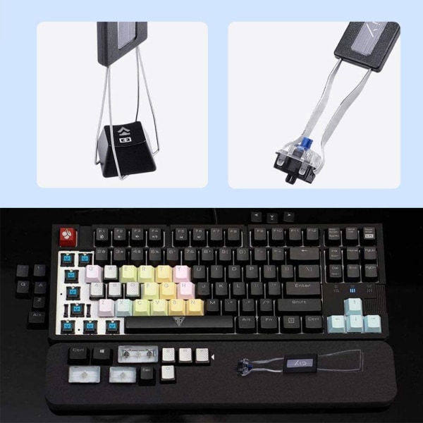Mekanisk tangentbord Keycap Switch Puller Key Cap Extractor DIY R