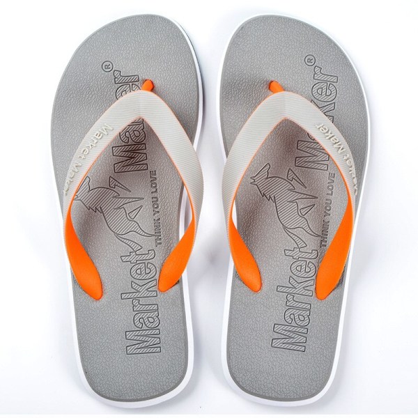 Sommar Mjuk Gummi Herr Tofflor Ute Bär Strand Halkfri utendørs Casual Holiday Maker Ord Drag Boy Flip Flops Black size 39-40