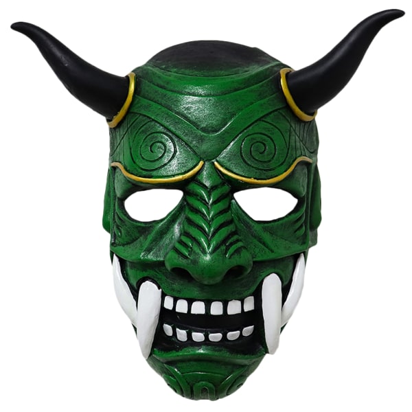 Halloween Latex Mask Dress Up Cosplay kostym punainen Green