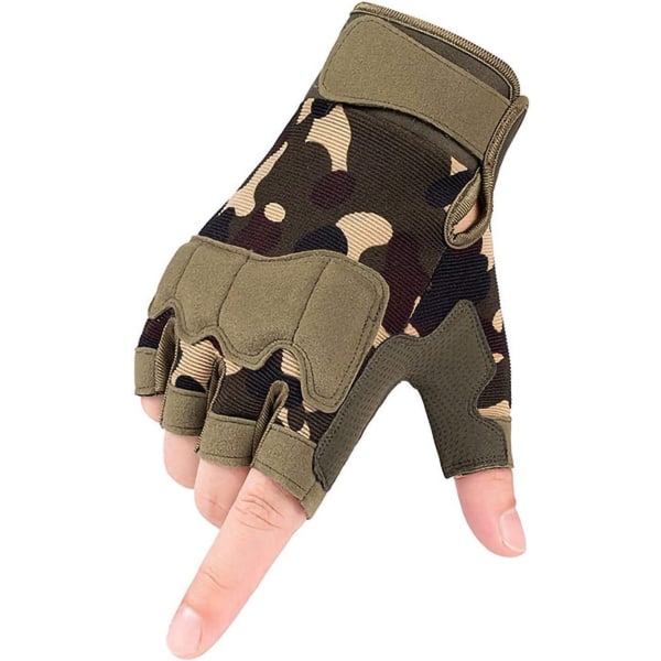 Taktisk handskar (Jungle Camouflage - L)