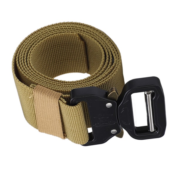 Tactical Outdoor Belt Quick Release Cobra Spenne Belte for menn (khaki)