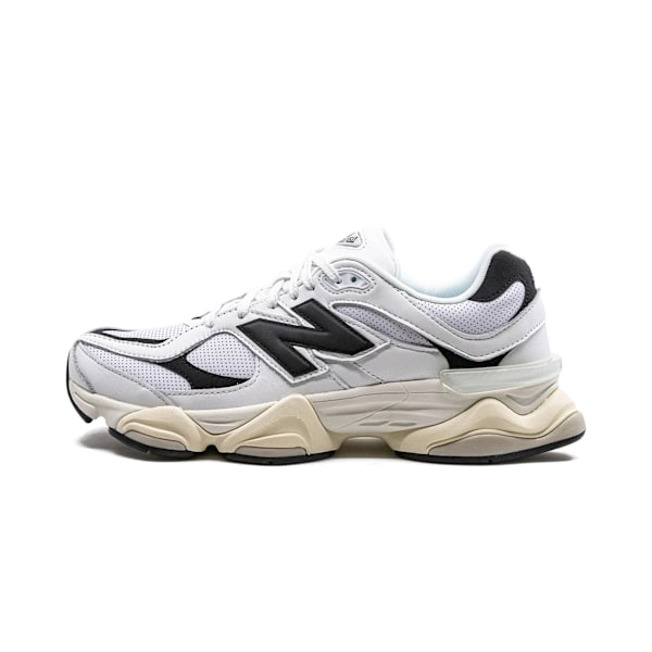 New Balances 9060 'White Black' for Menn og Kvinner Original Sneakers 36