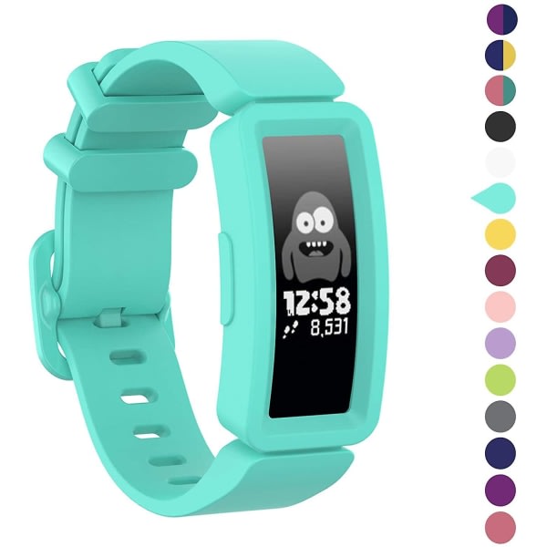 3 kpl rannekkeita, jotka ovat yhteensopivia Fitbit Ace 2:n kanssa Purple