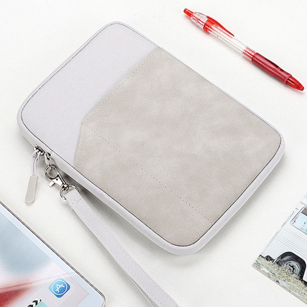 Tablet Sleeve case för 7,9-8 tums iPad/surfplatta, skyddande 7.9-8 inch light gray