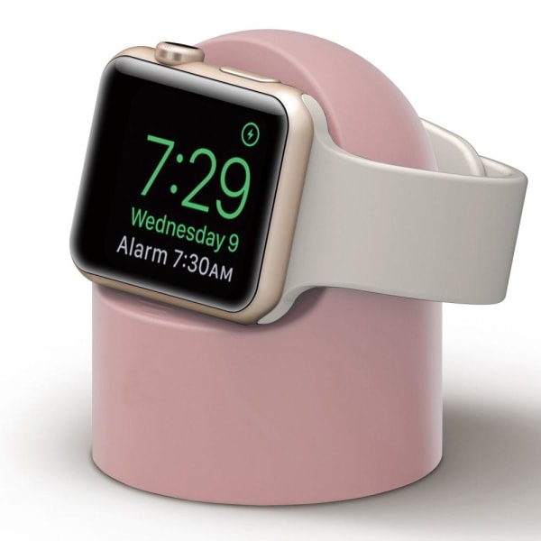 Apple Watch Silikon Stativ pink