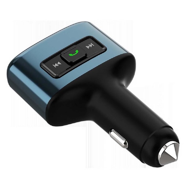 Bluetooth FM-sändare för bilen, adapter för trådlösa FM-radiosändare,