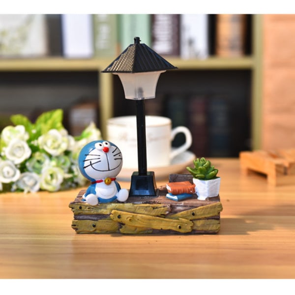 1. Model Figur 8cm - One Piece One Piece Smiling Street Lamp Jingle Cat
