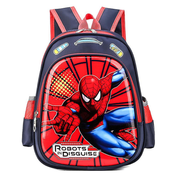 Spiderman Ryggsäck Barn Pojke Superhjälte Spider-man Skolväska Dagis Nursery Ryggsäck A