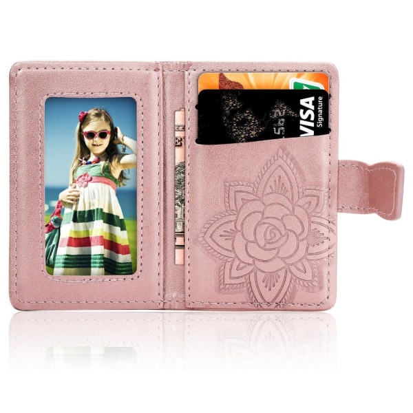 Puhelin ID-kortshållare Kreditkortshållare LILA